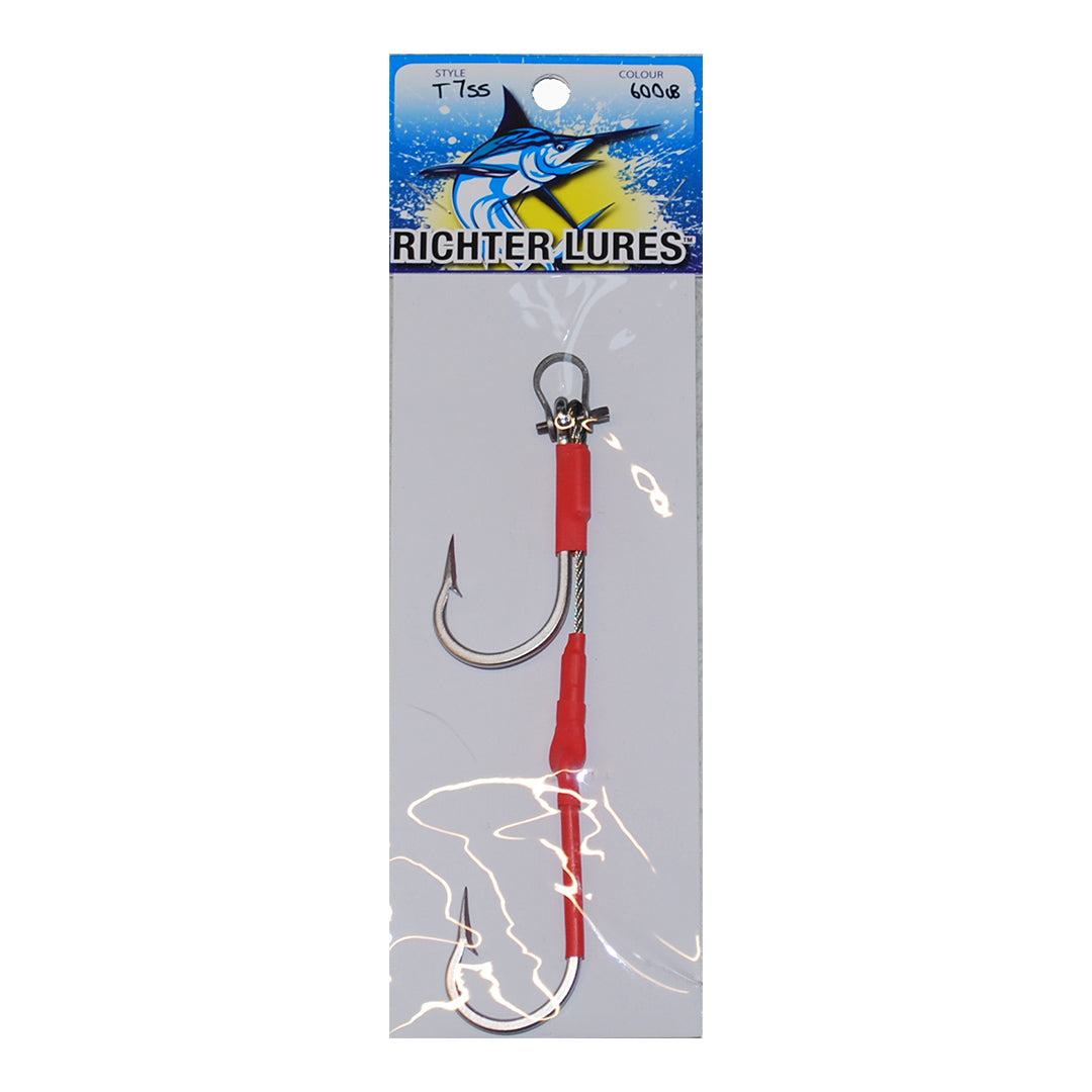 Twin Shogun Hook Game Fishing Rig 7/0 - 12/0 - LURE ME - Online Fishing Tackle.
