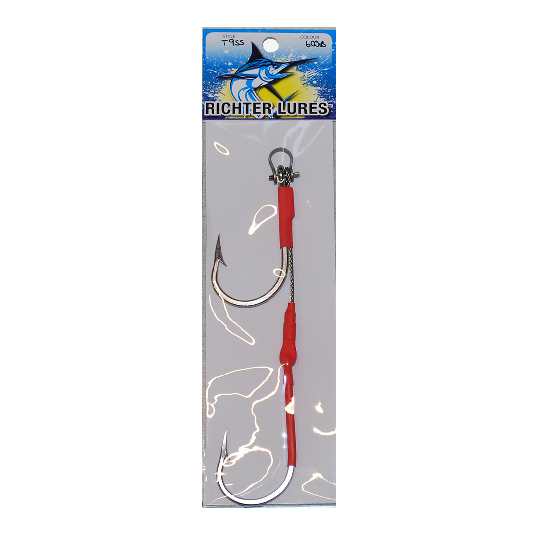 Twin Shogun Hook Game Fishing Rig 7/0 - 12/0 - LURE ME - Online Fishing Tackle.