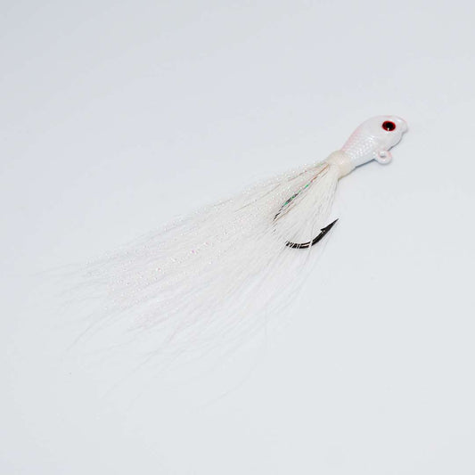 White Bucktail Jig