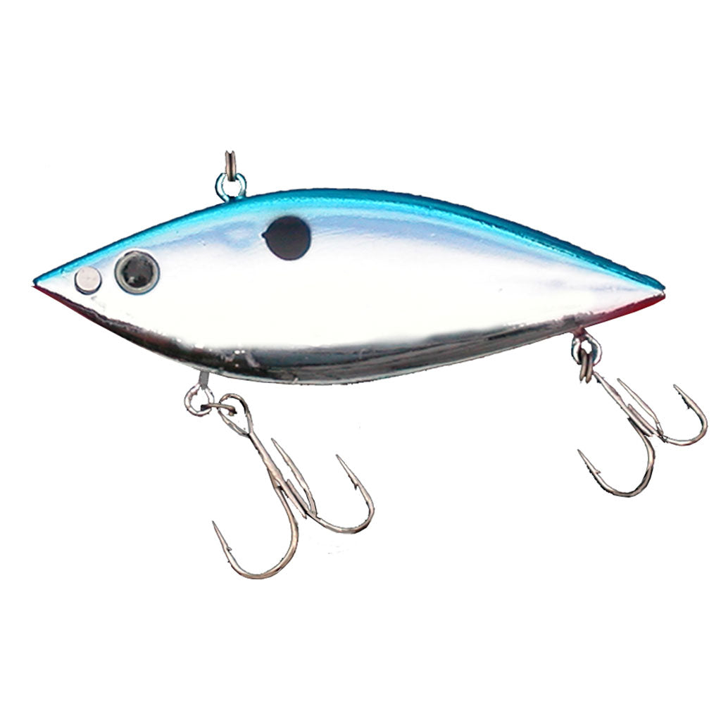 Zapper Crankbait - Chrome Blue Back - LURE ME - Online Fishing Tackle.