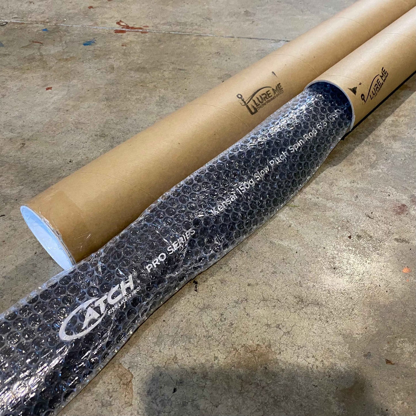 Catch Pro Series Kensai Slow Pitch Jigging Acid Wrap Rod 6ft 3in 1 Piece 150-250 gram