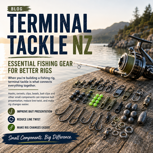 Terminal Tackle NZ Essential Fishing Gear for Better Rigs