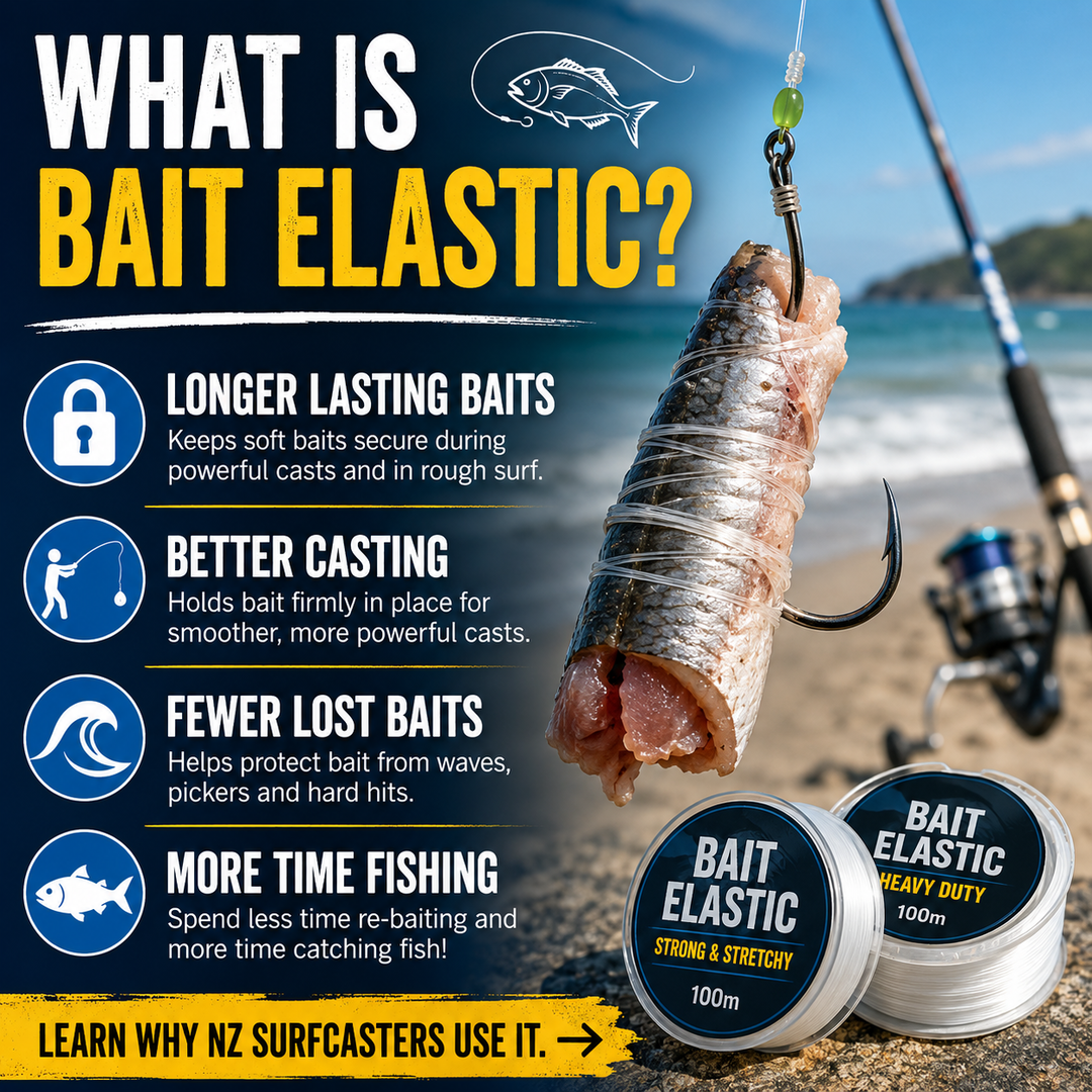 What Is Bait Elastic? – NZ Surfcasting Guide