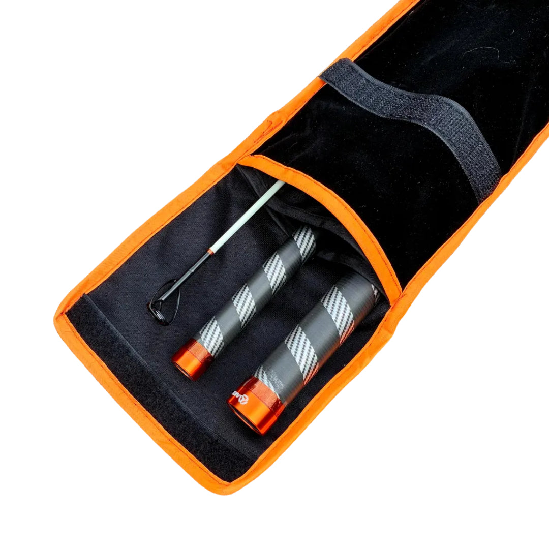 akios krave 14ft surf rod storage bag close up