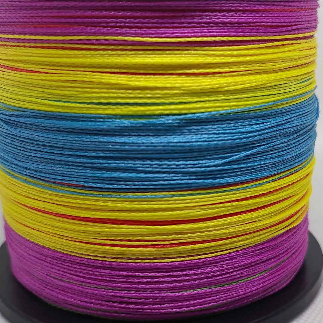 Meanfish 4X Braid Fishing Line 1000M – Multi-Colour | Strong PE 4-Strand
