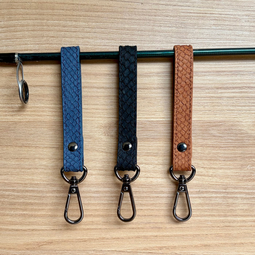 Premium Fish Leather Key Fob