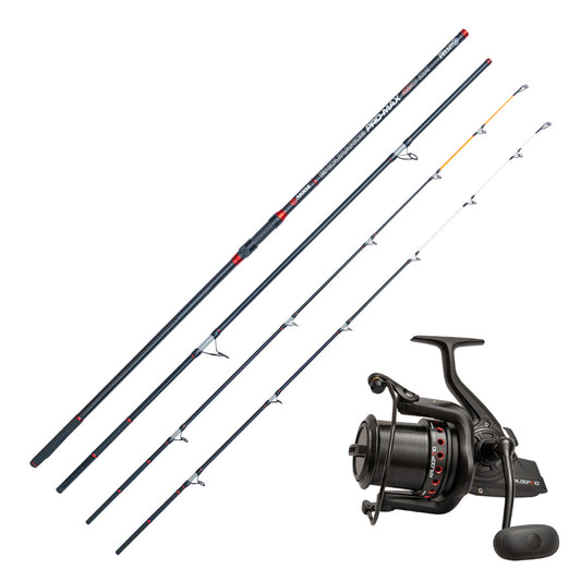 Akios Endurance Pro-MAX Dual Tip + R10 Surfcasting Combo