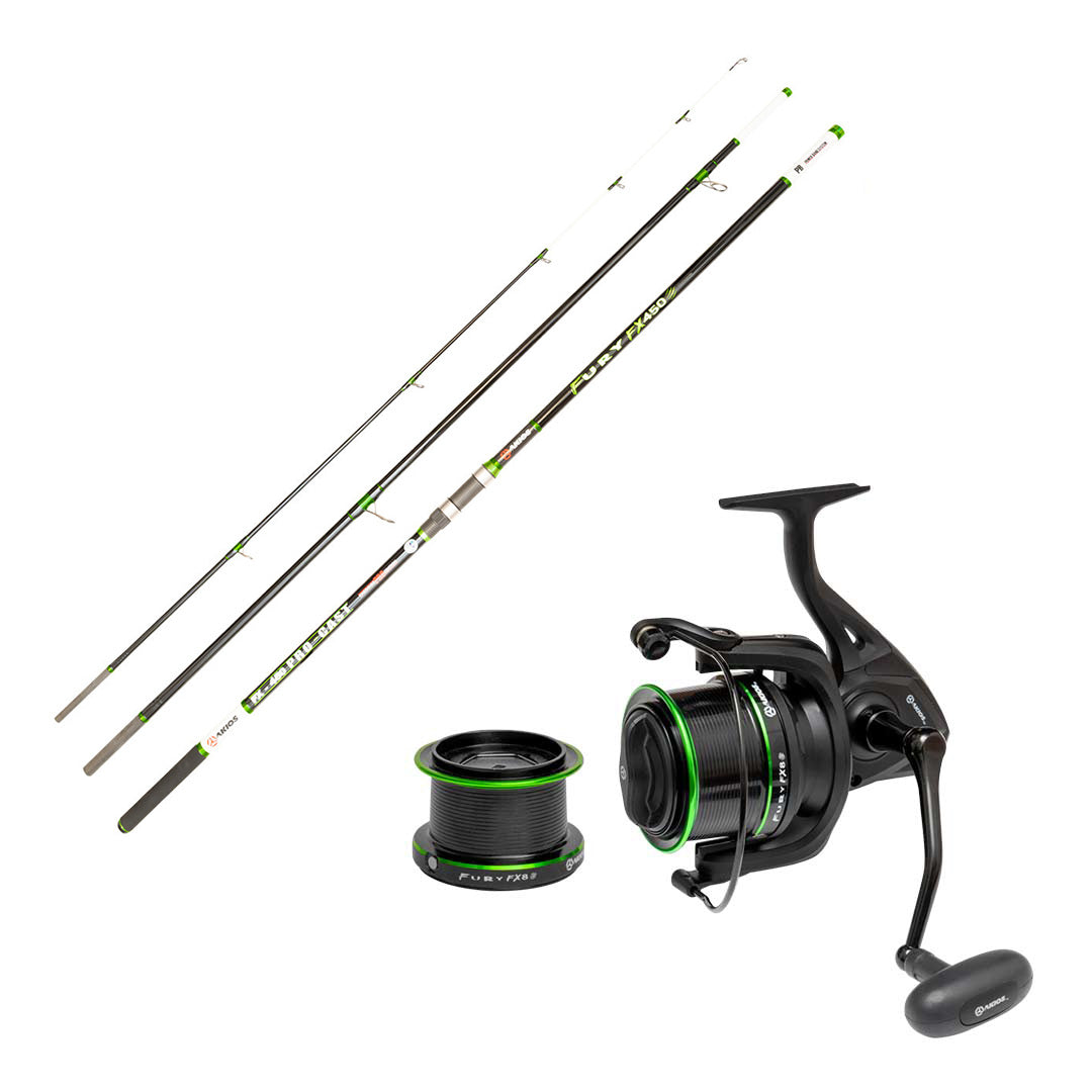 Akios Fury FX8 + FX450 Surfcasting Combo