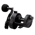 akios nitron f-16 overhead surf reel from side