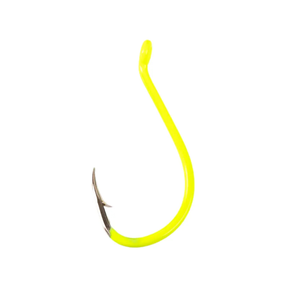 Wise Angler Beak Hook Extra Long Point Fluoro Green – High-Performance Bait Fishing Hook NZ