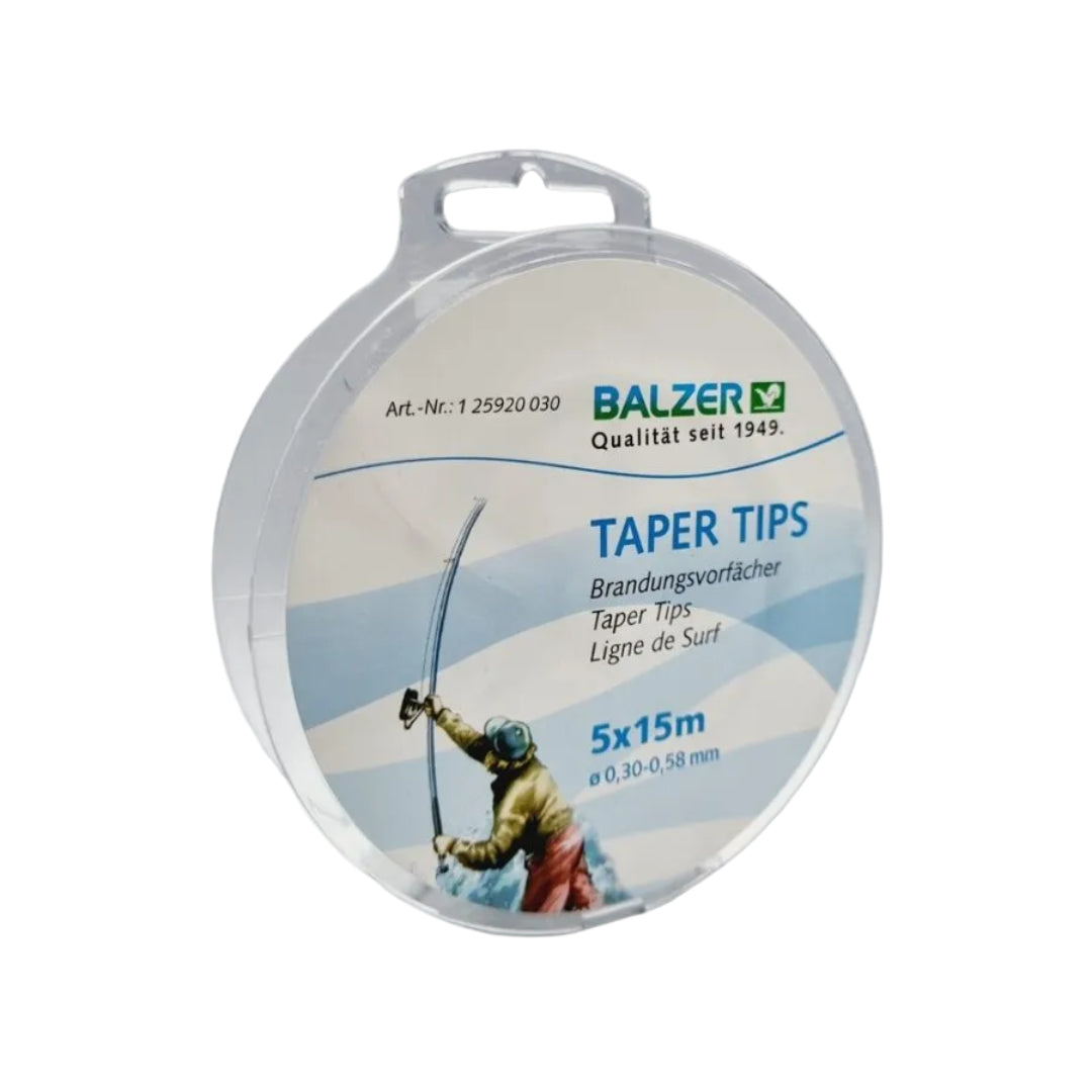 Balzer Tapertips Tapered Leader Line 15m