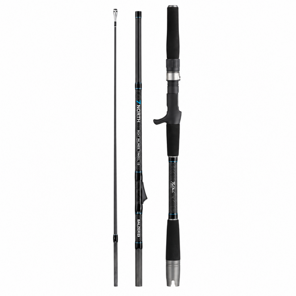 Balzer 71 Degrees North Boat Inliner 15lb Travel Rod – 1.95m | 100-300g