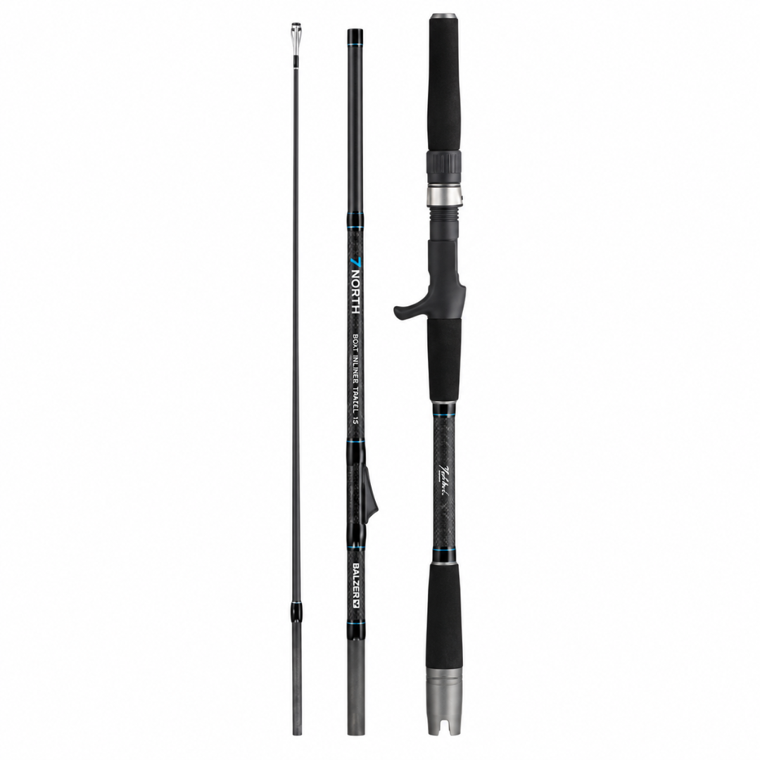 Balzer 71 Degrees North Boat Inliner 15lb Travel Rod – 1.95m | 100-300g