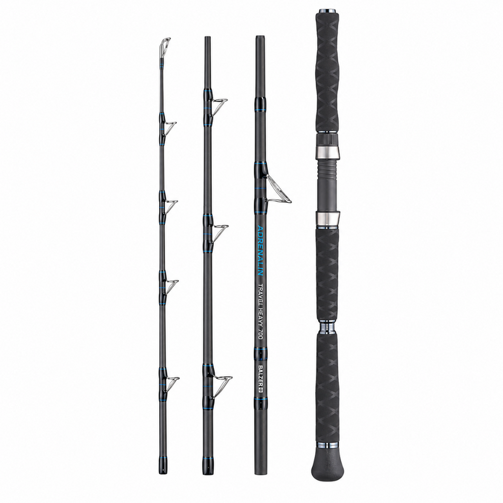 Balzer Adrenalin Travel Heavy 700 35lb Boat Rod