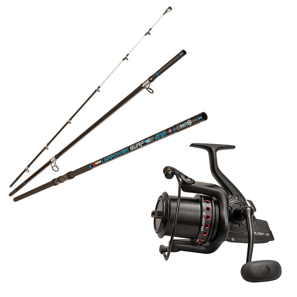 Best Surf Casting Combo - Akios Airloop R10 + AirPower Surfcasting Combo Set
