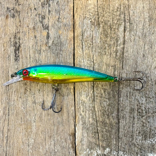 Bibbed Minnow Snapper Tackle Lure - Mahimahi