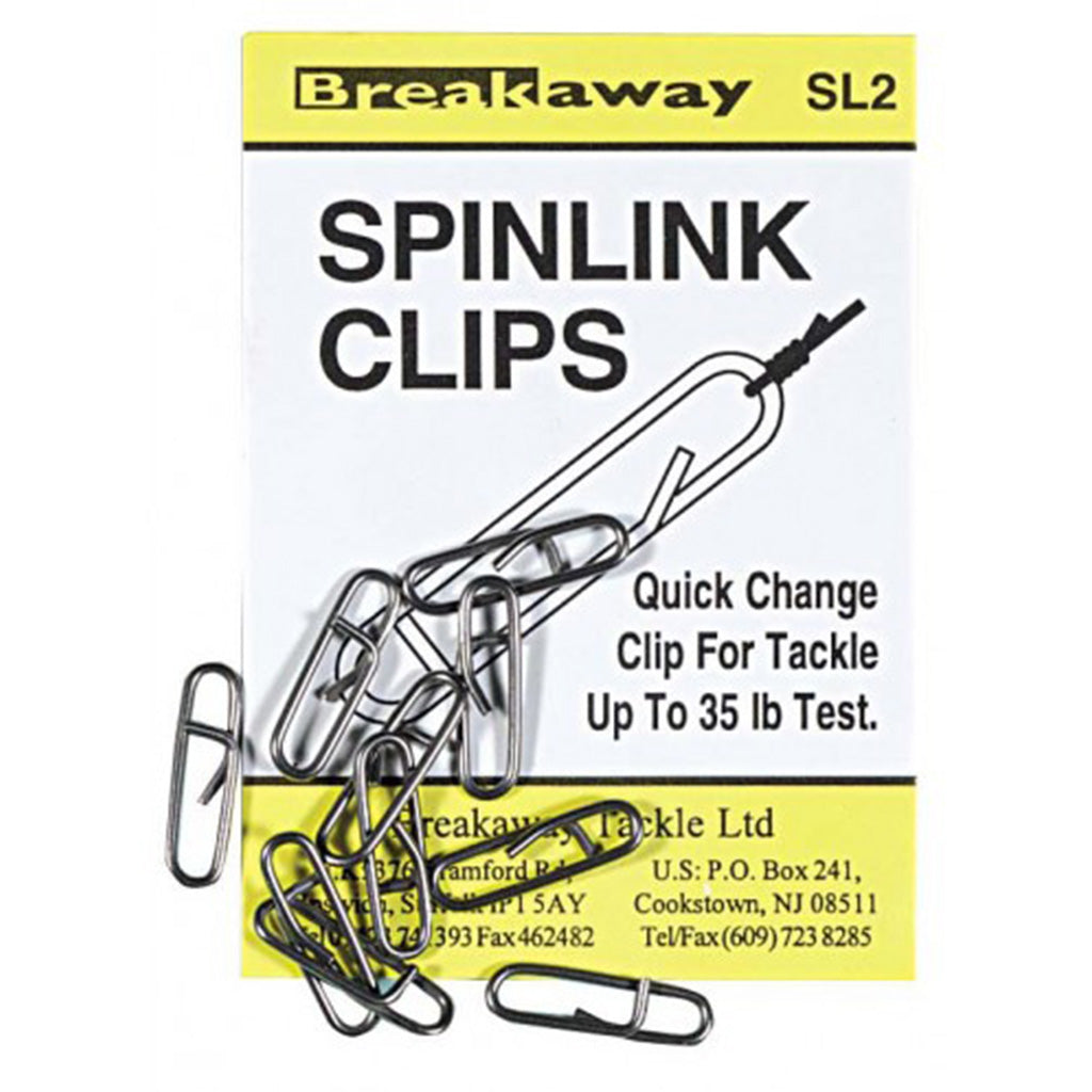 Breakaway Spinlink Clips 10 Pack
