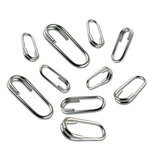 Breakaway Stainless Oval Split Rings 10 per packet