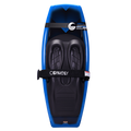 Blue and black Connelly wakeboard on a white background