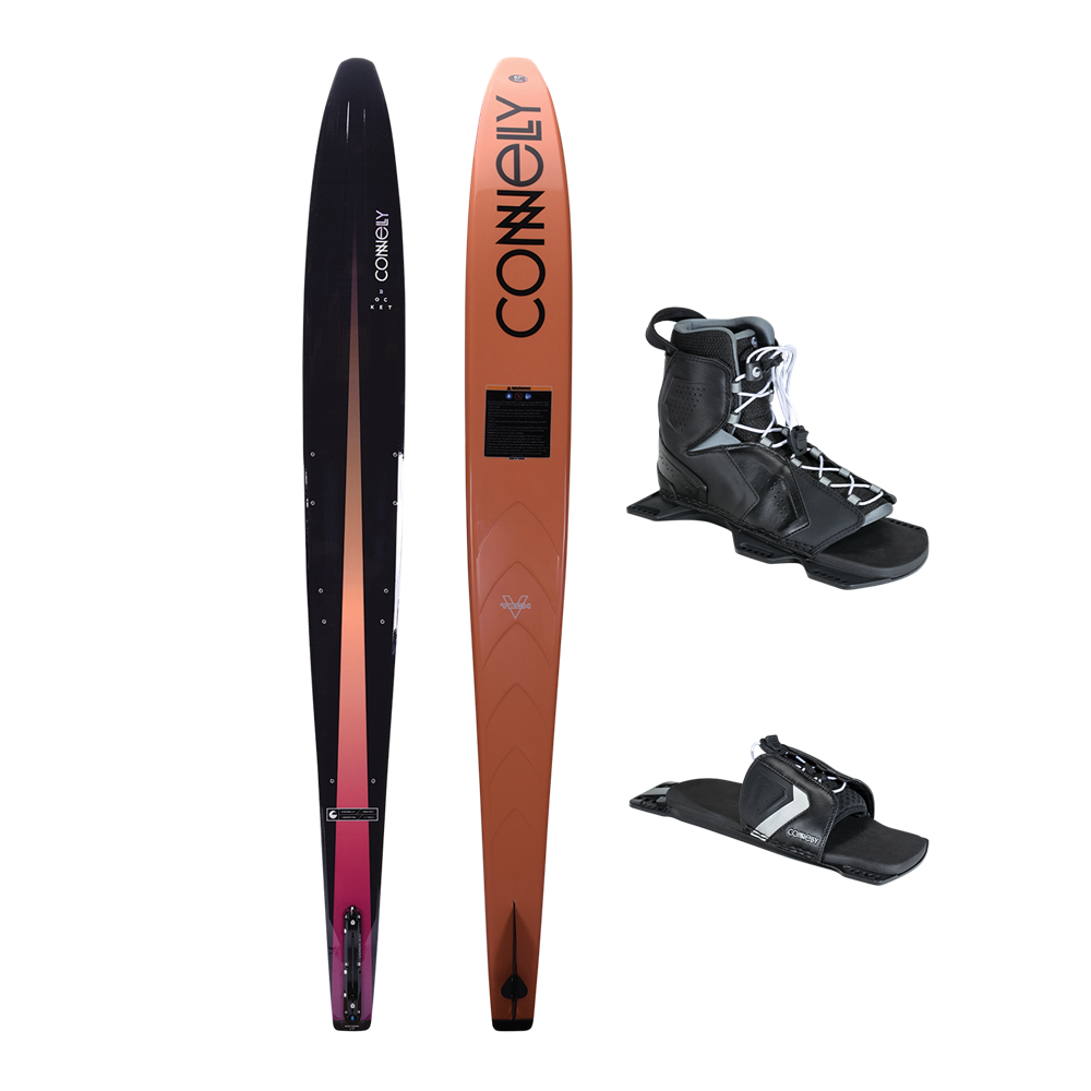 Connelly Rocket Slalom Ski W/Tempest Front Boot & Lace Adjustable RTP - Lure Me - Online Fishing Tackle