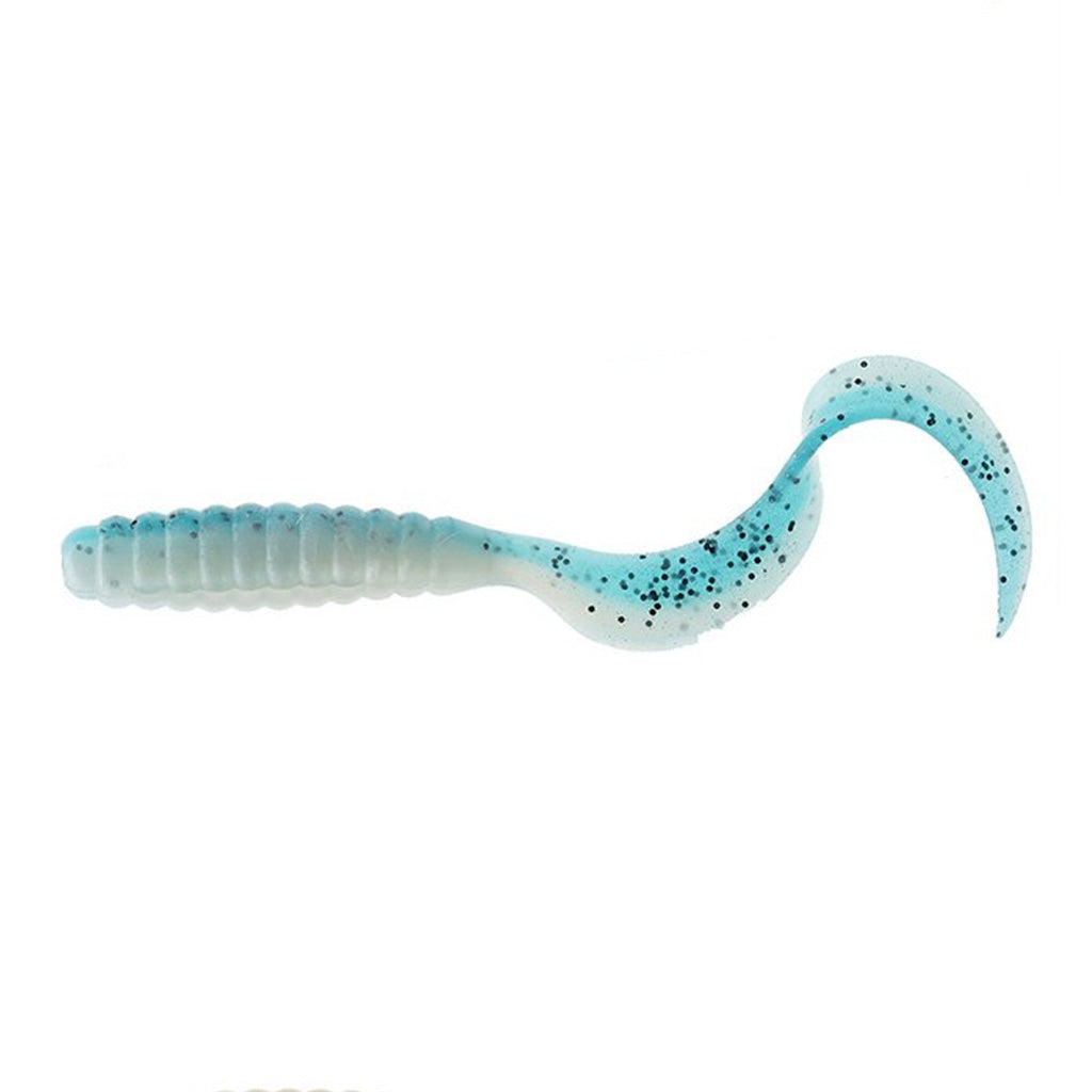 Catch Black Label Livies Curly Tail Power Pilchard Glow 4 x 6 inch Pack