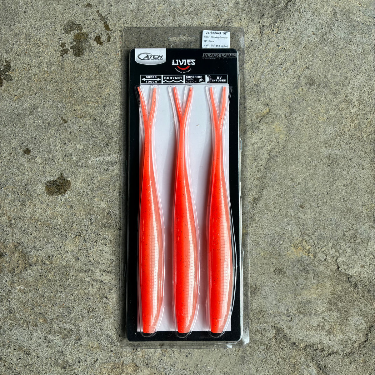Catch Black Label 10 inch Glowing Gurnard in Packet