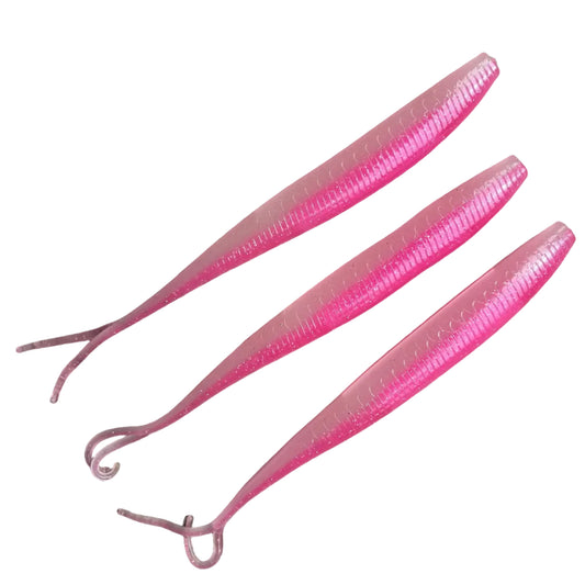 Catch Black Label 10 inch Soft Bait in Pink