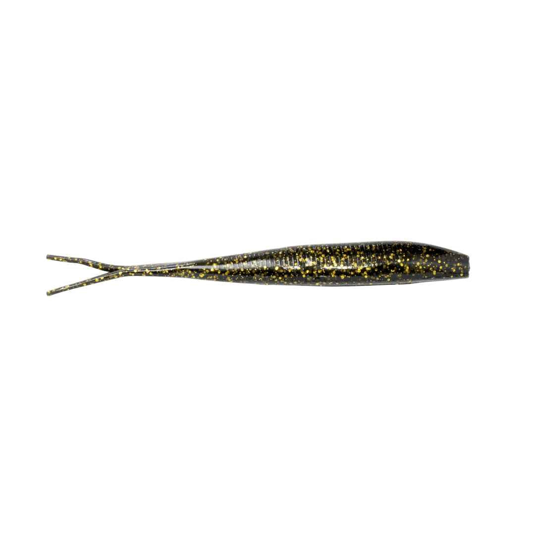 Catch 10" Black Label Livies Softbait Black Ninja UV 3 Pack