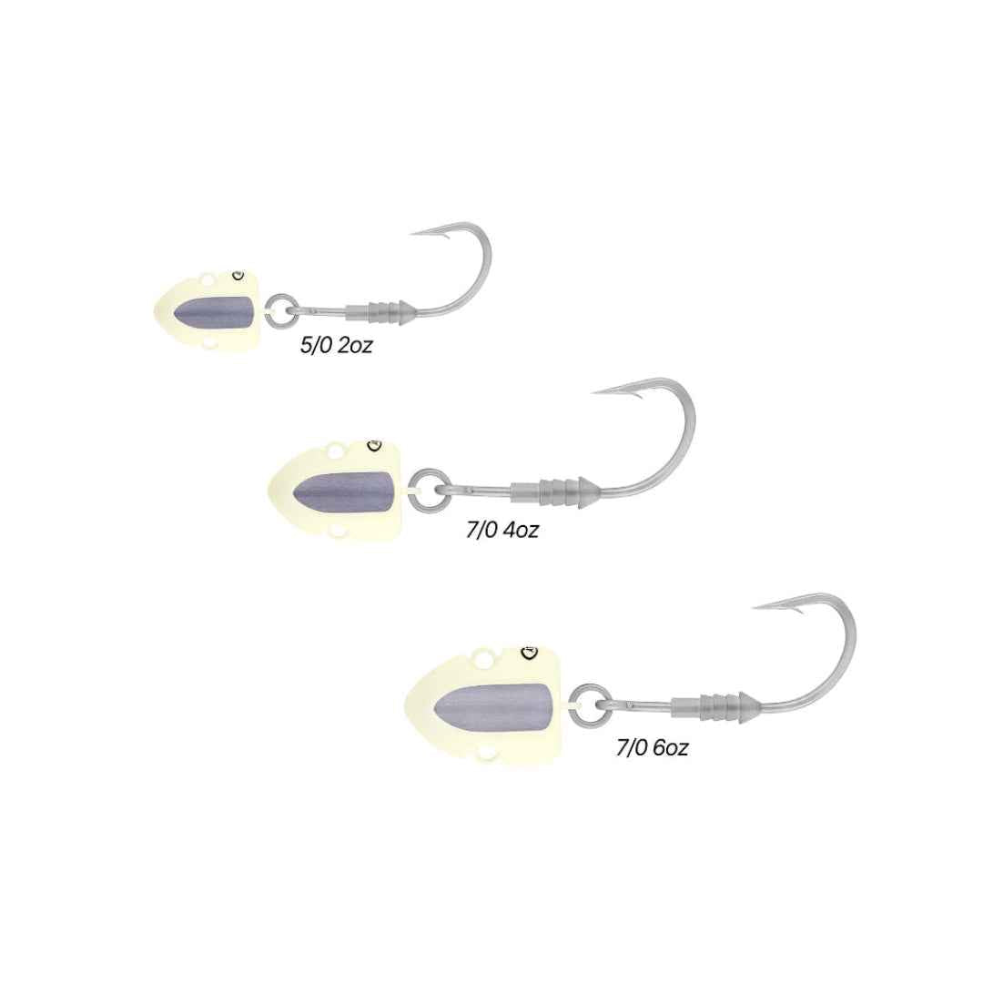 Catch The Harrier Elevator Jigheads (2 - 6 Oz)