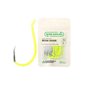Wise Angler Beak Hook Extra Long Point Fluoro Green – High-Performance Bait Fishing Hook NZ