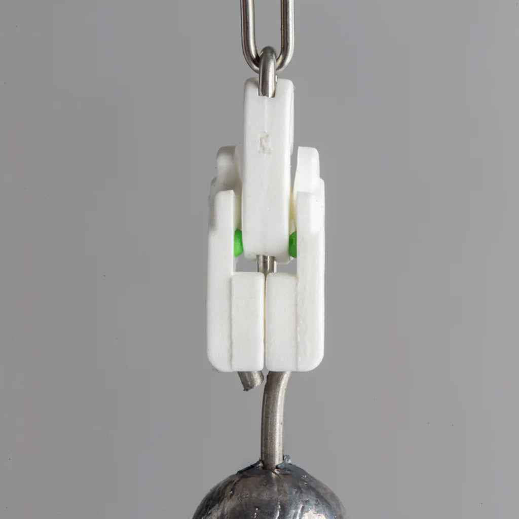 Heavy duty stainless steel surfcasting bait clip