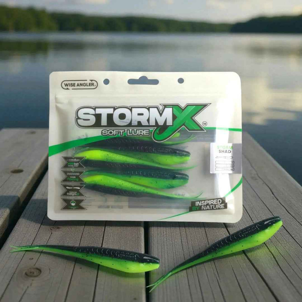 StormX Storm Shad Anchovy Mist Soft Lure 5"