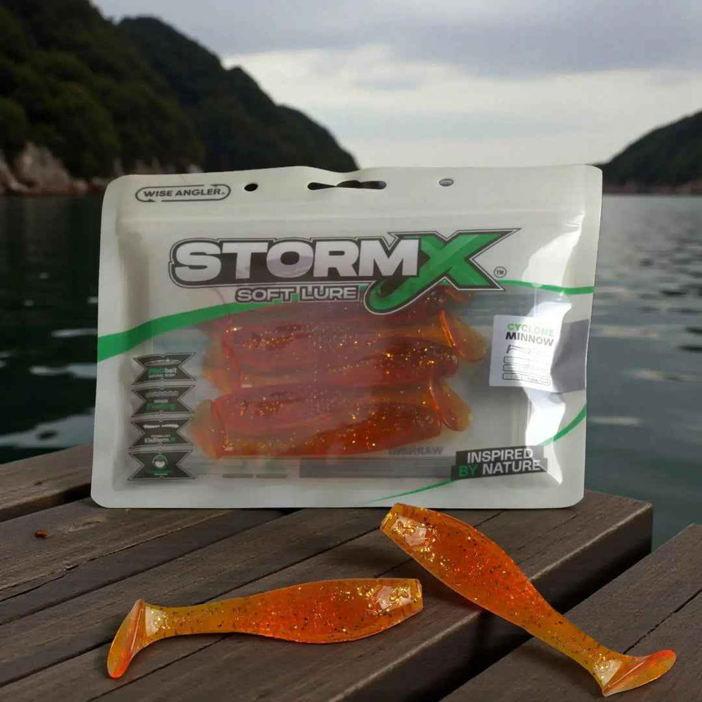 StormX Storm Shad Poddy Gold Soft Lure 4"