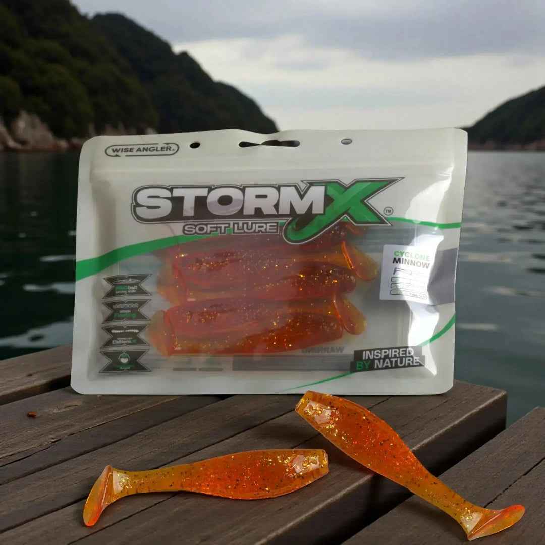 StormX Storm Shad Poddy Gold Soft Lure 4"