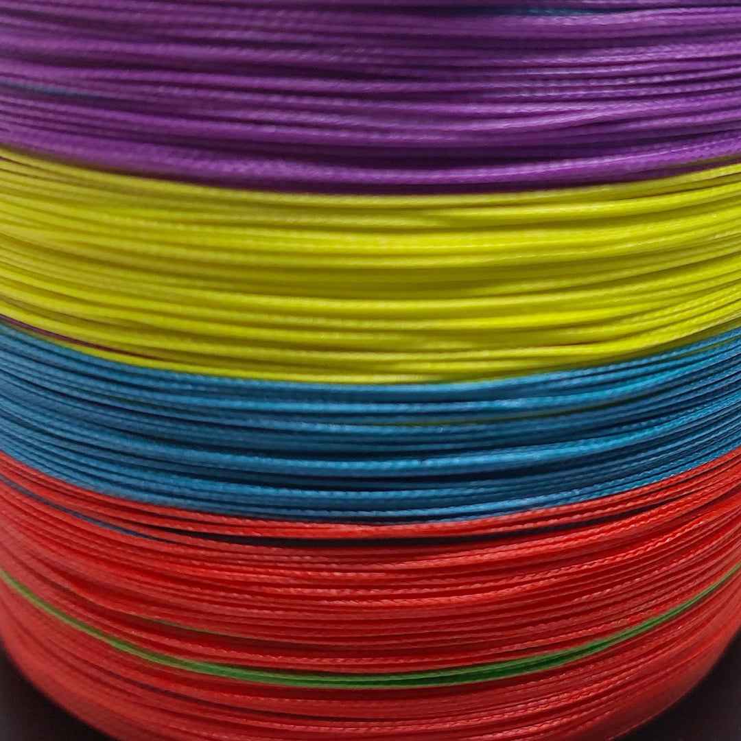 Meanfish 8X Super Braid Fishing Line 500m – Multi-Colour 25–80lb