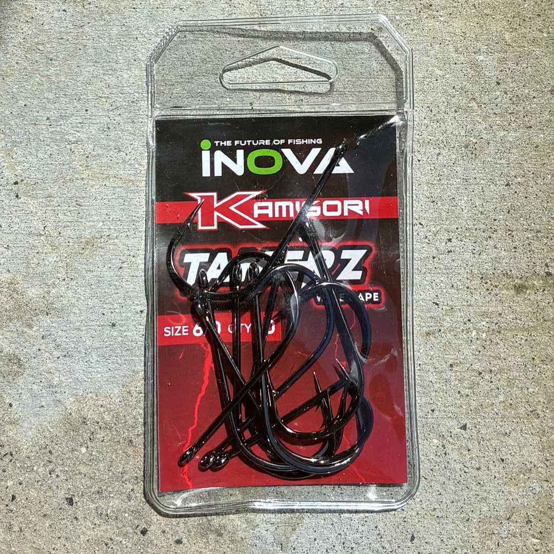 Inova Kamisori Tamerz Wide Gape Fishing Hook – Premium Japanese Steel, Razor Sharp, Extra Strong