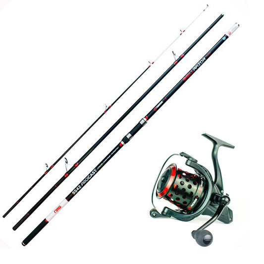 Surf Casting Combo - Akios Fireloop and HellRazor Surf Rod and Reel Combo - LURE ME - Online Fishing Tackle.
