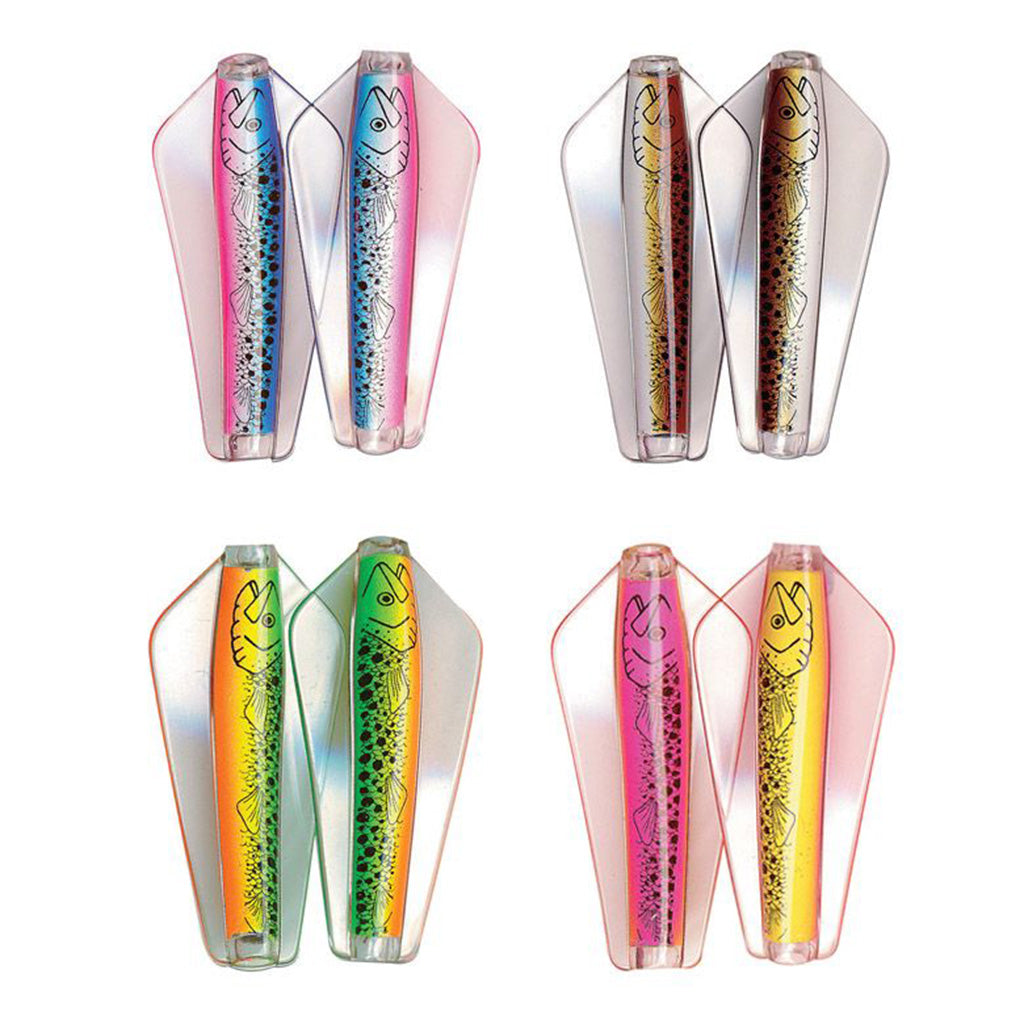 Tasmanian Devil Top Tassie 4 Pack Rainbow Trout, Brown Trout, Fire Tiger, Pink Fish UV - Lure Me - Online Fishing Tackle