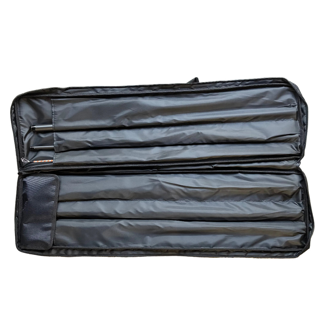 Tica Galant 100-220 gram surf rod packed in rod case