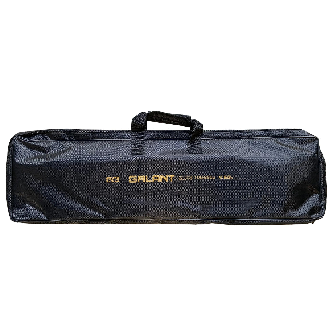 Tica Galant 6 piece travel surf rod with compact storage case