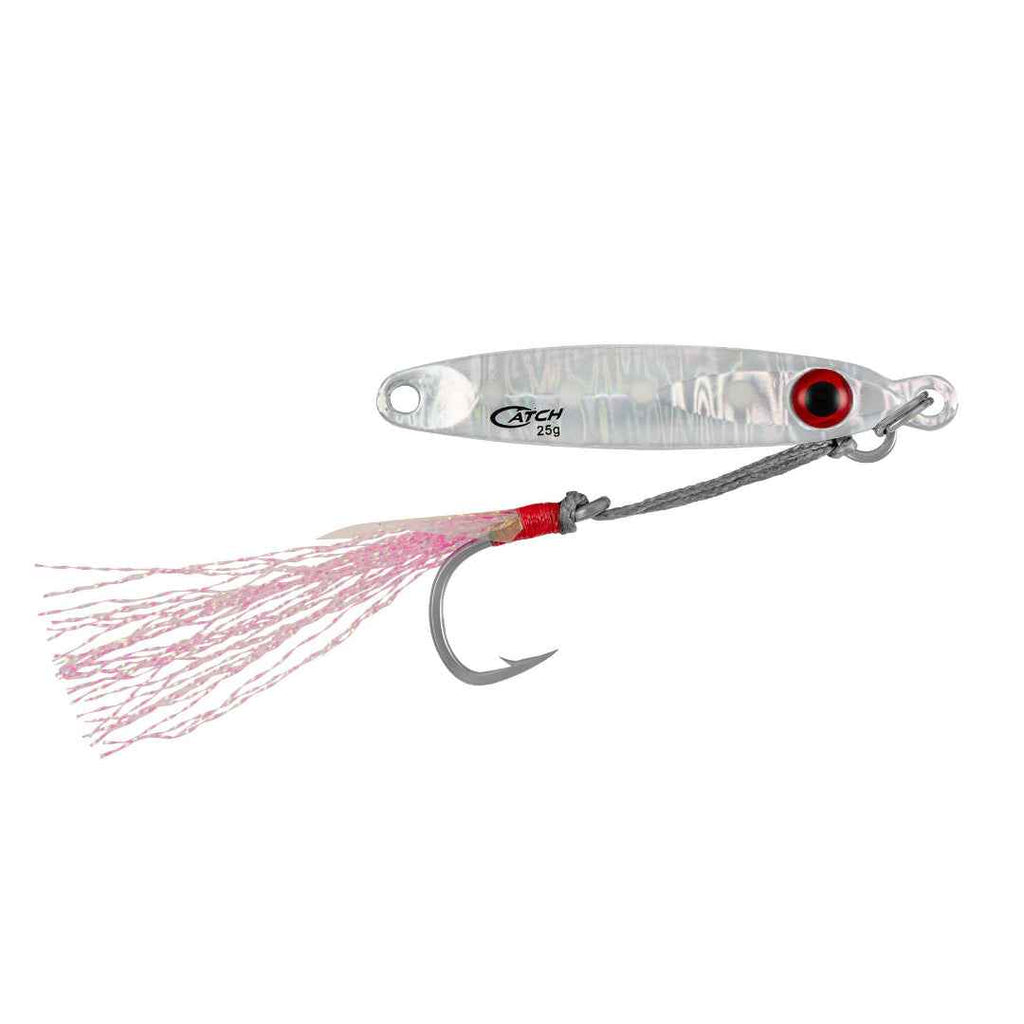 Catch Pocket Rocket Tungsten Micro Jig - White Warrior