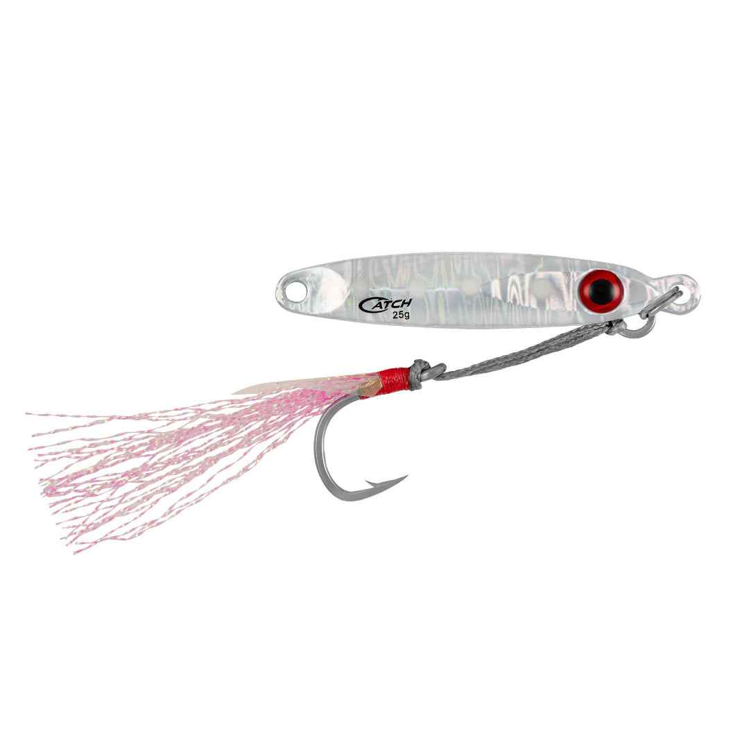 Catch Pocket Rocket Tungsten Micro Jig - White Warrior