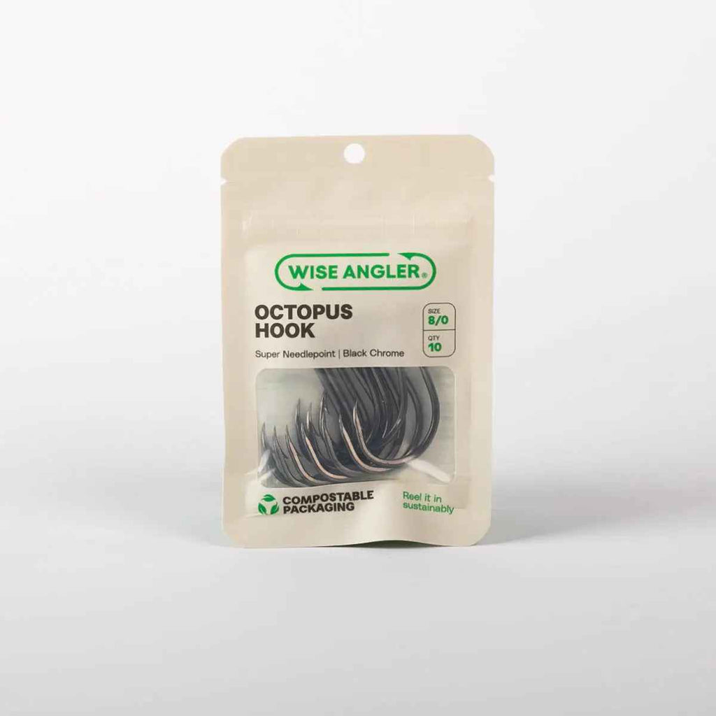 Wise Angler Octopus Hooks – High Carbon Steel Surf & Estuary Fishing Hooks NZ