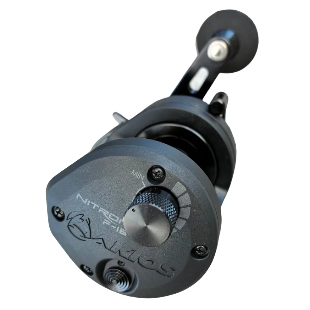 akios nitron f 16 knob close up