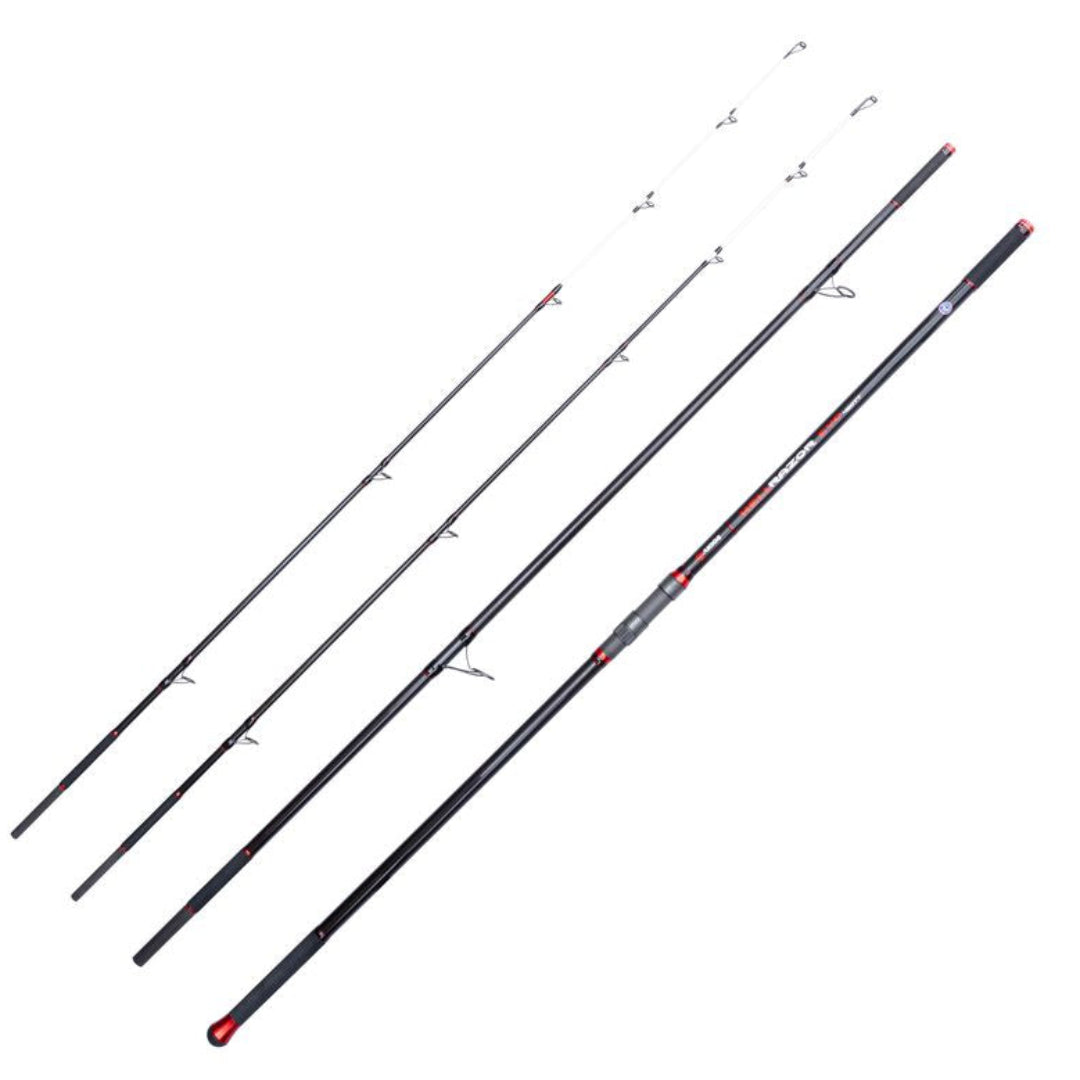 Akios Hell Razor twin tipped 40tt surfcasting rod sections