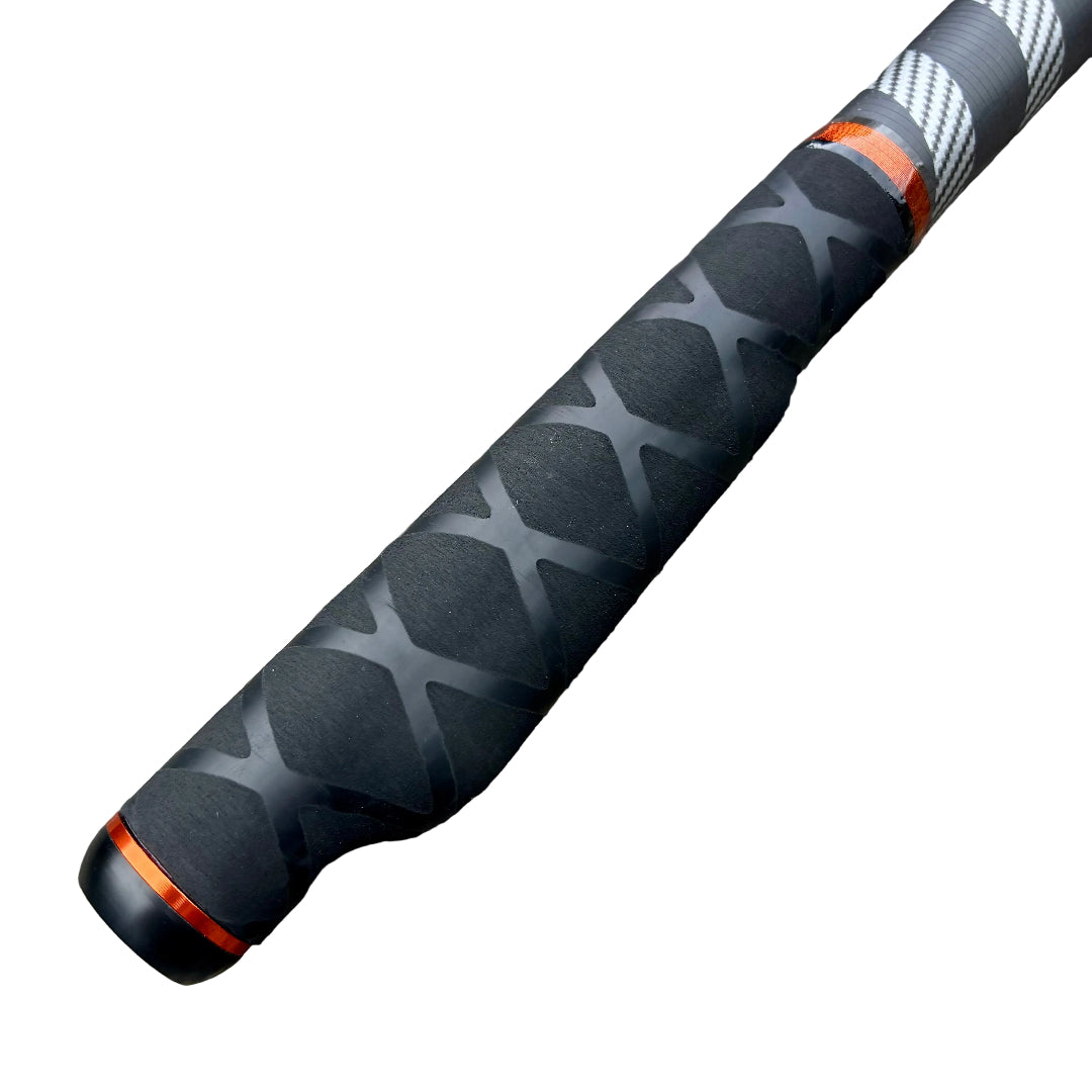 butt section of akios krave 3-piece 14ft surfcasting rod