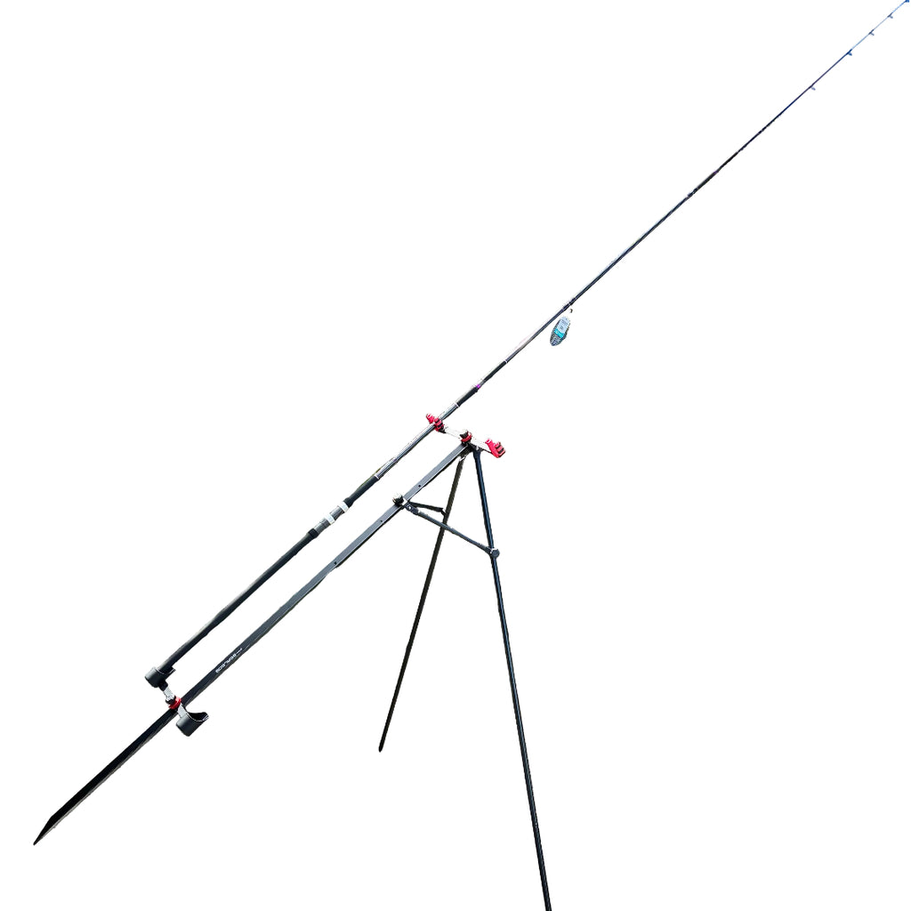 akios kyori st435 srs surf rod on surf rod holder