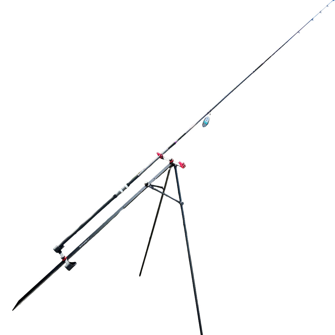 akios kyori st435 srs surf rod on surf rod holder
