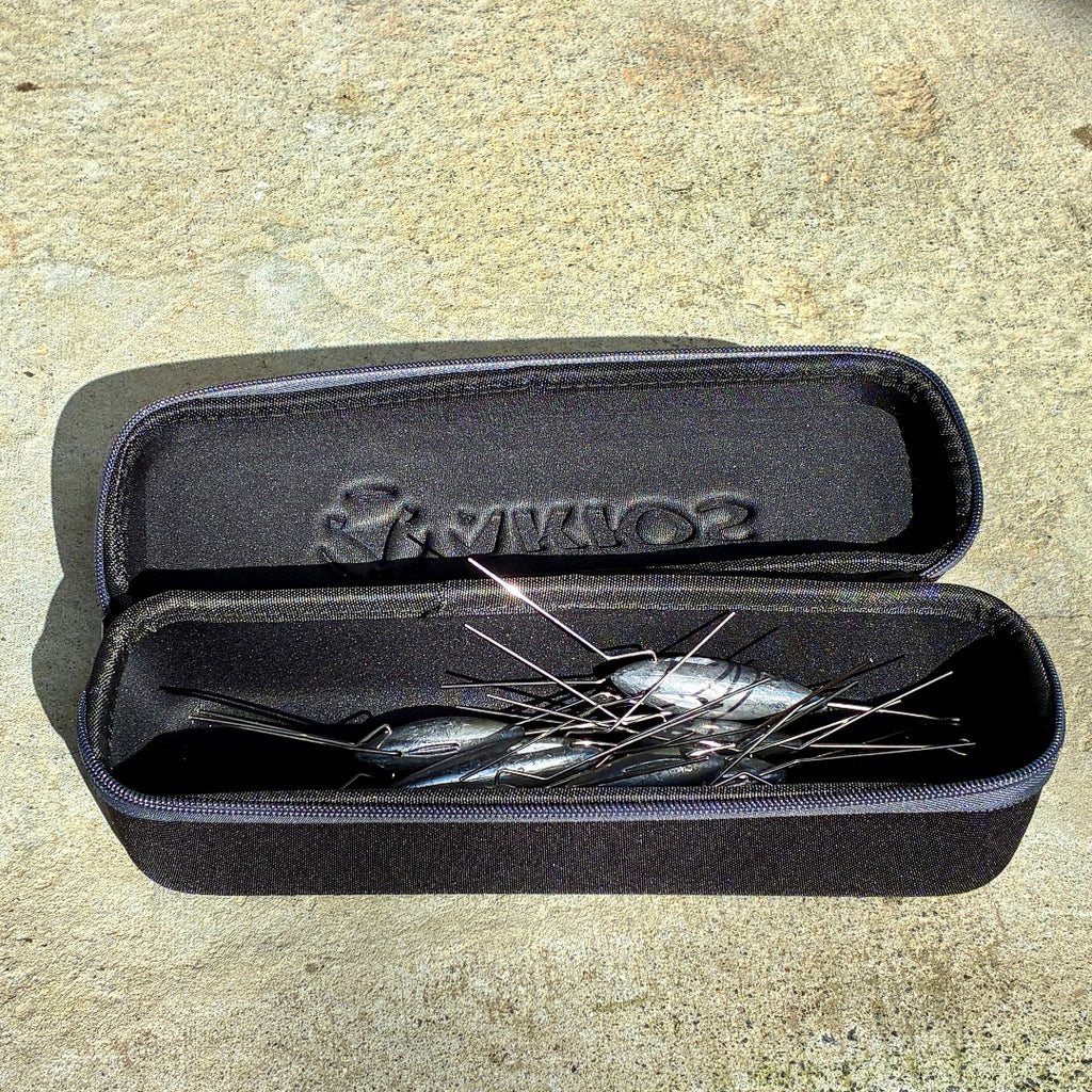 Akios Rigid Lead Lugger NZ | EVA Fishing Lead Storage Box