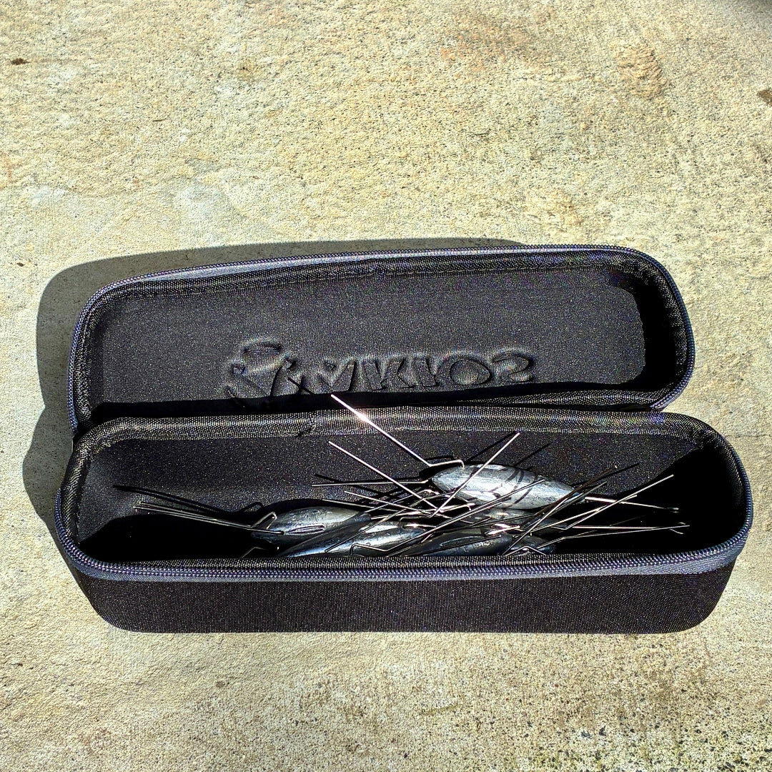 Akios Rigid Lead Lugger NZ | EVA Fishing Lead Storage Box